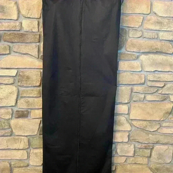 Saint Laurent garment extra long black fabric bag 65x23 - Picture 4 of 13